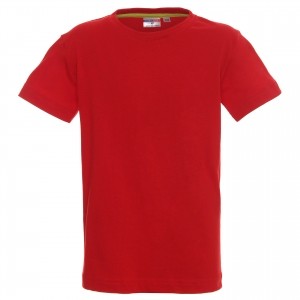Червена детска унисекс тениска