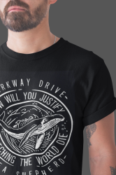 Мъжка тениска - Parkway Drive - Deep Blue