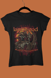 Дамска Тениска - Lamb Of God - Blacken the cursed sun