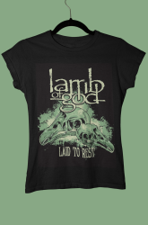 Дамска Тениска - Lamb Of God - Laid to Rest