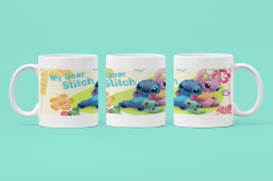 Чаша Лио и Стич - My Dear Stitch