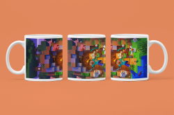 Чаша Minecraft - Двама