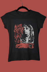Дамска Тениска - Alice Cooper - Паяк