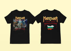 тениска Manowar - Турне 2025