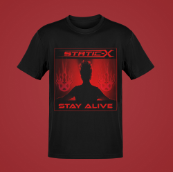 Мъжка тениска Static X - Stay Alive