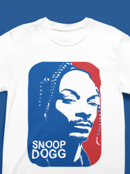 Tениска Snoop Dogg - Red and Blue