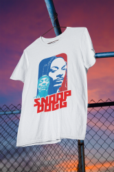 Tениска Snoop Dogg - Red and Blue 2