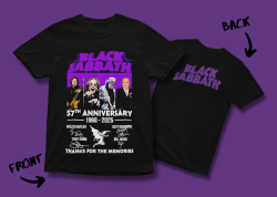 Black Sabbath - 57th Anniversary - тениска