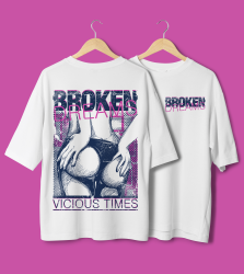 Oversize тениска • Broken
