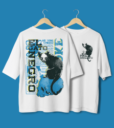 Oversize тениска •El Gato