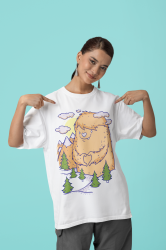 Oversize тениска • Mountain Beast