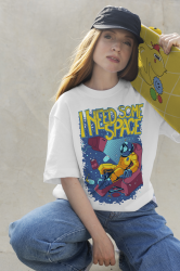 Oversize тениска • I Need Space