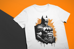 Дамска тениска - Batman - Yellow