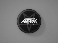 Anthrax Метална значка бадж