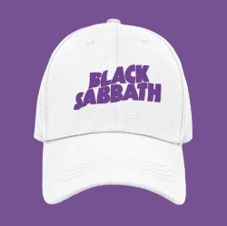 Black Sabbath шапка със закопчалка и козирка - метъл