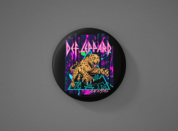 Def Leppard Метална значка бадж