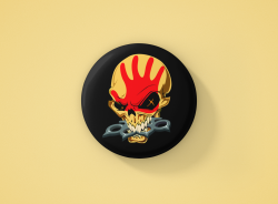 Five Finger Death Punch Метална значка бадж