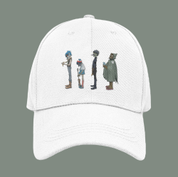 Gorillaz шапка със закопчалка и козирка - метъл