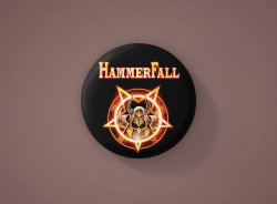 HammerFall Метална значка бадж