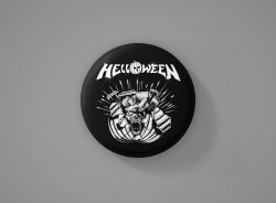 Helloween Метална значка бадж