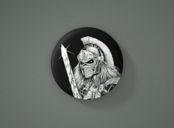 Iron Maiden Метална значка бадж