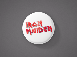 Iron Maiden Метална значка бадж
