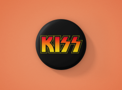Kiss Метална значка бадж