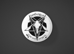 Lamb of God Метална значка бадж