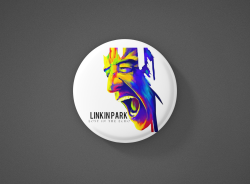 Linkin Park Метална значка бадж