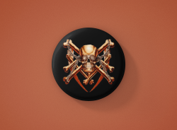 Megadeth Метална значка бадж