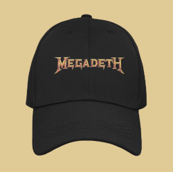 Megadeth шапка със закопчалка и козирка - метъл