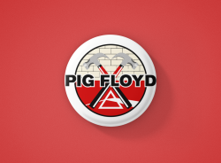 Pink Floyd Метална значка бадж