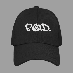 P.O.D. шапка със закопчалка и козирка - метъл