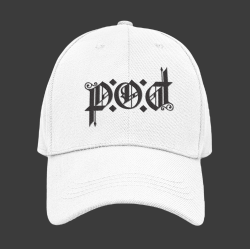 P.O.D. шапка със закопчалка и козирка - метъл