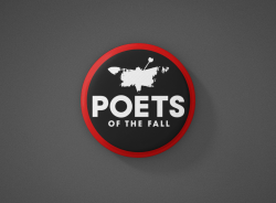 Poets of the Fall Метална значка бадж