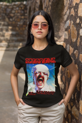 Дамска тениска Scorpions - Blackout