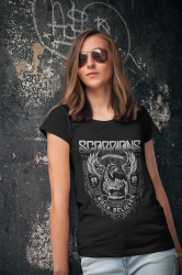 Дамска тениска Scorpions - Rock Believer