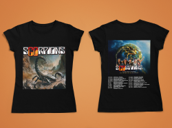 Дамска тениска Scorpions - 60 years World Tour
