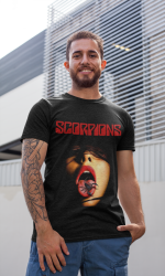 мъжка тениска scorpions
