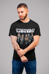 мъжка тениска scorpions