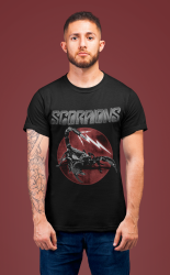 мъжка тениска scorpions