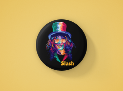 Slash Метална значка бадж