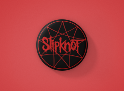 Slipknot Метална значка бадж