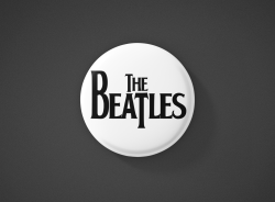 The Beatles Метална значка бадж