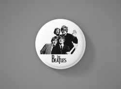 The Beatles Метална значка бадж