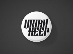 Uriah Heep Метална значка бадж