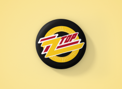 ZZ Top Метална значка бадж
