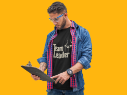 мъжка team leader