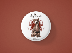 Deftones Метална значка бадж