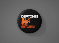 Deftones Метална значка бадж
